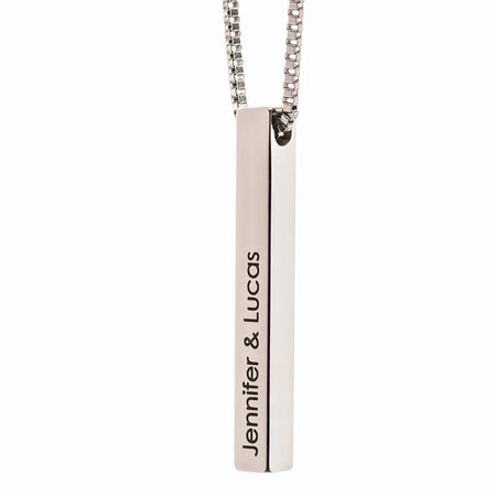 Mon meilleur cadeau ©  : Collier à barres 3D Dimensional Love